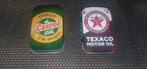 Opbergblikken – Castrol & Texaco 

€7.50 per stuk, Ophalen of Verzenden, Nieuw, Gebruiksvoorwerp