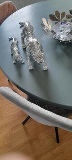 Decoratieve zilveren panter set, Ophalen, Zo goed als nieuw