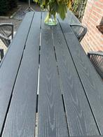 Bartafel met 4 stoelen, Tuin en Terras, Tuinsets en Loungesets, Ophalen, Zo goed als nieuw