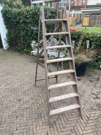 Oude schilderstrap - Heenvliet, Doe-het-zelf en Verbouw, Ladders en Trappen, Ophalen of Verzenden, Gebruikt, Trap, 2 tot 4 meter