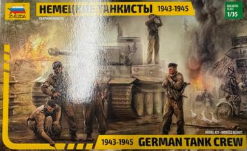 Coelianmodels, Zvezda, 3614, German Tank crew, 1/35, € 16,99 beschikbaar voor biedingen