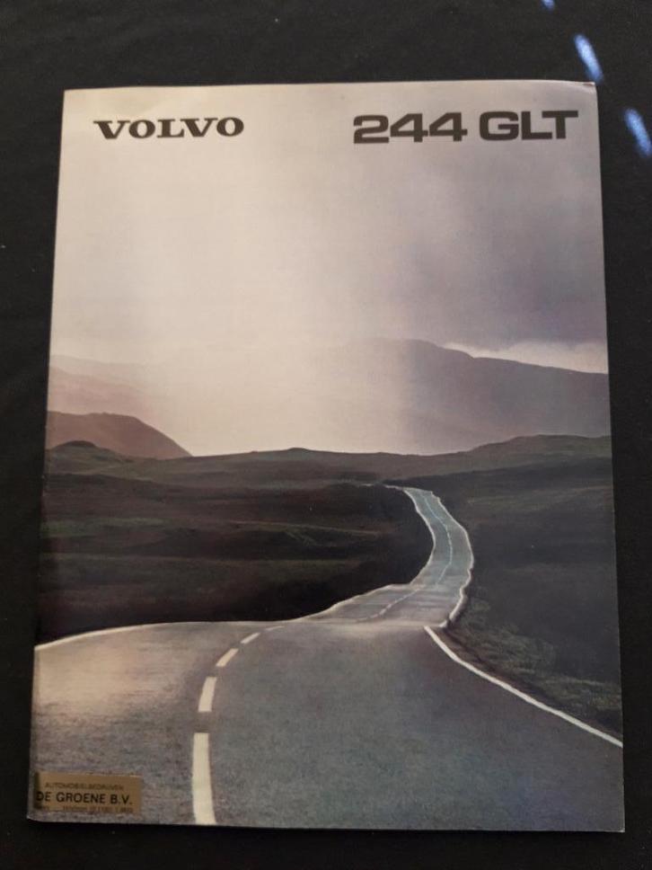 Folder VOLVO 244 GLT 1980 - Nederlands, Boeken, Auto's | Folders en Tijdschriften, Zo goed als nieuw, Volvo, Ophalen of Verzenden