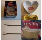 Fondueset hart kaas chocolade vlees  fondeu Valentijnsdag, Overige typen, Nieuw, Ophalen of Verzenden, Overige stijlen