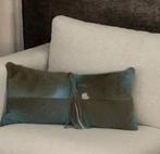 Kangaroo hairon Leather Pillow, Ophalen, Zo goed als nieuw, Groen, Overige vormen