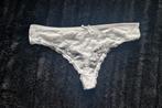 String wit maat S/M, Kleding | Dames, Verzenden, Wit, String