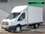 Ford Transit Laadklep Bakwagen Zijdeur Euro6 Airco Cruise Me, Auto's, Stof, Euro 6, 4 cilinders, Wit
