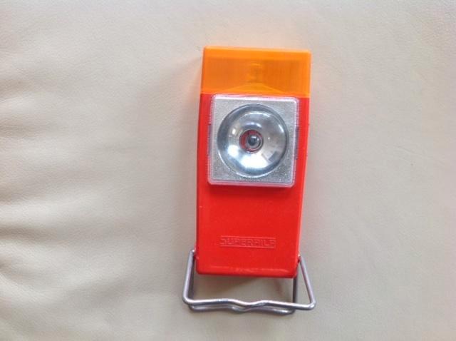 zaklamp/pechlamp uit de jaren zeventig 70, Antiek en Kunst, Curiosa en Brocante, Ophalen of Verzenden