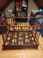 Retro houten box met plastic boxkleed WEG = PECH, Ophalen of Verzenden, Gebruikt, Overige typen