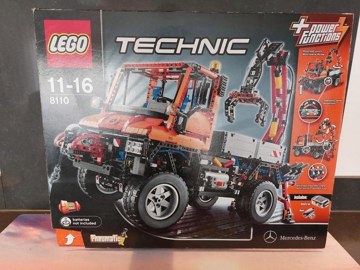 Lego technic unimog 8110, Kinderen en Baby's, Speelgoed | Duplo en Lego, Zo goed als nieuw, Lego, Complete set, Ophalen