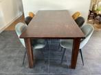 Koloniaalse eettafel, Huis en Inrichting, Tafels | Eettafels, Ophalen, Gebruikt, 200 cm of meer, 50 tot 100 cm