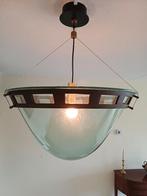 Jan des Bouvrie grote glazen hanglamp, Ophalen, Zo goed als nieuw, Glas, 75 cm of meer