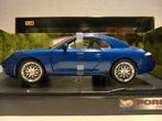 Porsche 911 cabriolet met kap blauw Hot Wheels 1:18 KRD, Hobby en Vrije tijd, Modelauto's | 1:18, Ophalen of Verzenden, Zo goed als nieuw
