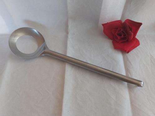 Sola Massive jaren '50 pollepel 32 cm | Ø opening: 5 cm, Antiek en Kunst, Antiek | Keukenbenodigdheden, Verzenden