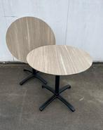 8 stuks terrastafels rond 80 cm outdoor trespa inklapbaar, Ophalen, Nieuw