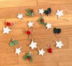 *UNIEK gehaakte KERST guirlande Vintage Zweedse Noorse stijl, Verzenden, Nieuw, Haken, Overige typen