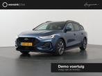 Ford Focus Wagon 1.0 EcoBoost Hybrid ST Line X, Auto's, Ford, Adaptive Cruise Control, Blauw, Origineel Nederlands, Handgeschakeld