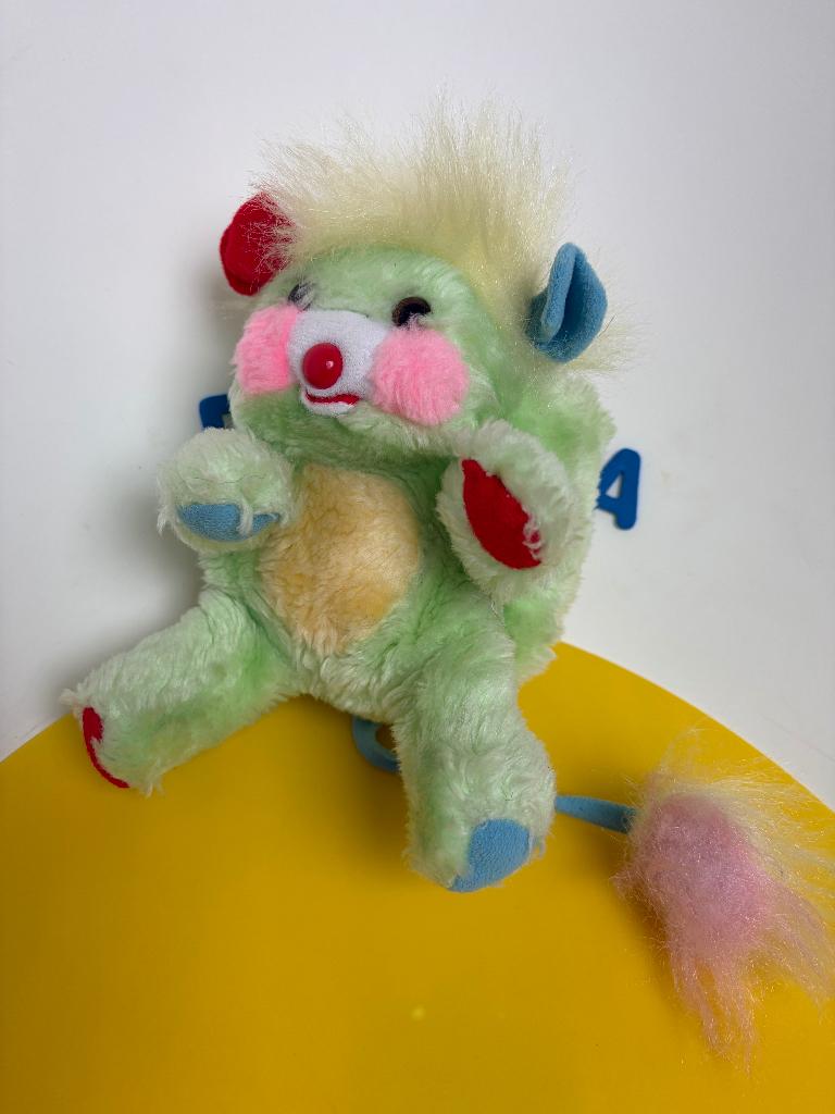 4584 popples groen, Kinderen en Baby's, Speelgoed | Knuffels en Pluche, Ophalen of Verzenden, Zo goed als nieuw, Overige typen