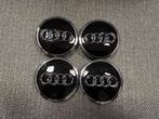 Nieuwe Audi 61mm Zwart Naafdoppen Naafkapjes Naafkappen !, Ophalen of Verzenden, Nieuw