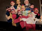 Retro handpoppen poppenkastpoppen   f, Kinderen en Baby's, Speelgoed | Poppen, Ophalen of Verzenden