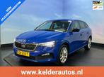 Skoda Scala 1.0 TSI First Edition Clima | Cruise | PDC | App, Gebruikt, Blauw, Origineel Nederlands, 1200 kg