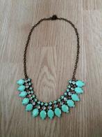 Mintgroene Ketting in Goede Staat, Overige materialen, Ophalen of Verzenden, Zo goed als nieuw, Groen