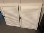 Louvre deurtjes - 8 stuks, Ophalen, Gebruikt, Minder dan 80 cm, Binnendeur