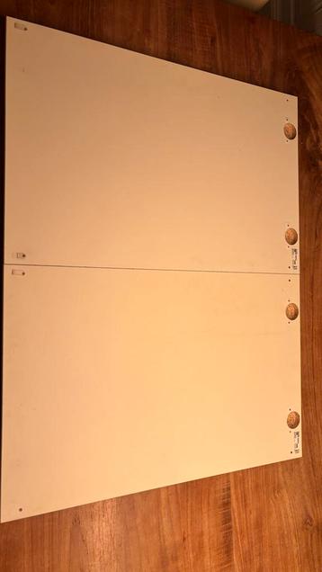 2x IKEA Besta Tofta Kastdeurtjes Wit Glanzend - afbeelding 1