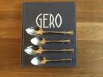 4 lepels - Gero Zilmeta 528 - Menuet, Antiek en Kunst, Antiek | Bestek, Ophalen of Verzenden