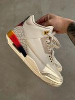 J Balvin x Nike Air Jordan 3 'Medellín Sunset' maat 39, Ophalen of Verzenden, Zo goed als nieuw, Sneakers of Gympen