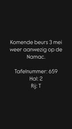 Beurs Namac 3 mei, Ophalen of Verzenden, Nieuw, Auto
