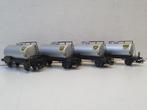 MARKLIN H0 4 stuks art.nr. 4900 BP ketelwagens t.e.a.b., Wisselstroom, Gebruikt, Wagon, Ophalen of Verzenden