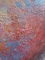 Prachtig Schilderij - Kleurrijke Bomen, Antiek en Kunst, Kunst | Schilderijen | Klassiek, Ophalen of Verzenden