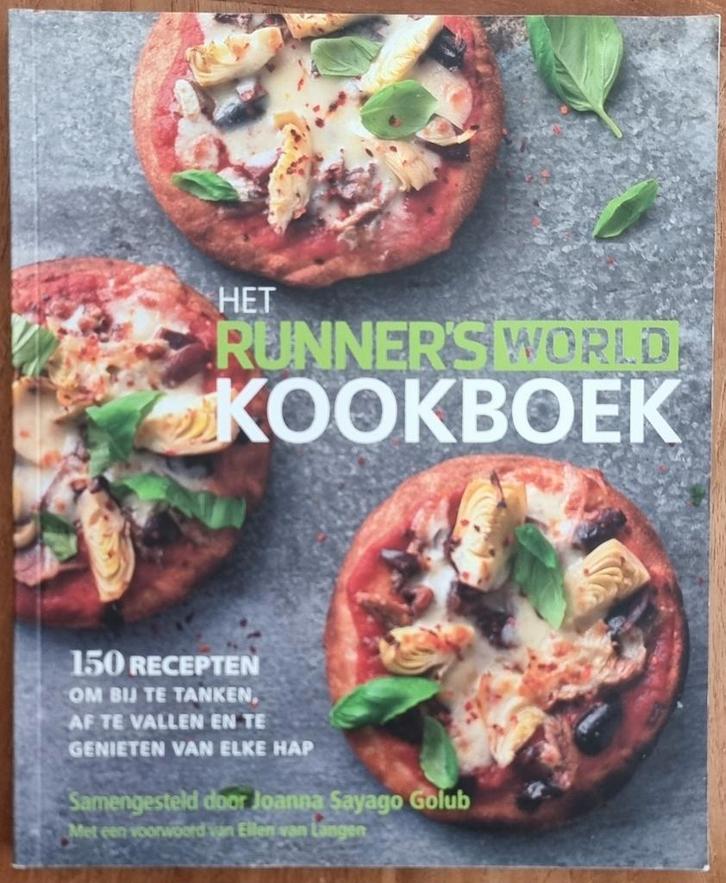 Het runner's world kookboek - Joanna Sayago Golub -, Boeken, Kookboeken, Gelezen, Gezond koken, Vegetarisch, Ophalen of Verzenden