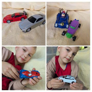 Leuke autootjes - Spiderman, Boris Boef & raceauto's beschikbaar voor biedingen