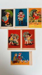 6 leuke kinderkaarten. Divers.1940/1950, Verzamelen, Ansichtkaarten | Themakaarten, Ophalen of Verzenden, 1940 tot 1960