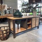 Buitenkeuken, big green Egg, barbecue, werkbank, green egg, Ophalen, Nieuw, Houtskool