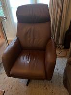 Stressless leren relax fauteuil met ligstand en vele extra's, Ophalen, Gebruikt, Metaal