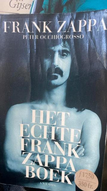 F. Zappa - Het echte Frank Zappa boek beschikbaar voor biedingen
