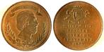 Zeldzame penning Willem III Bezoek Utrecht 1853, Postzegels en Munten, Penningen en Medailles, Nederland, Brons, Verzenden