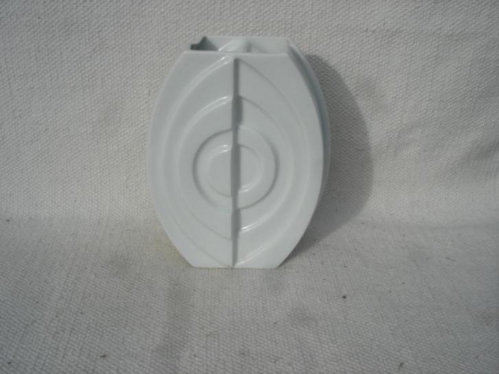 Vintage Gerold Porzellan 7875 Design vaas ’70 wit Duitsland, Antiek en Kunst, Antiek | Vazen, Ophalen of Verzenden