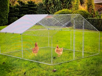 Kippenren - Kippenhok - Vrijloop - Kippenren 3 x 4 x 2 hoog beschikbaar voor biedingen