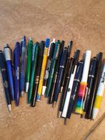 20 pennen uit NL en VS van vooral hotels, Balpen, Ophalen of Verzenden, Met reclame, Zo goed als nieuw