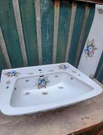 Vintage bloemen wasbak, Ophalen