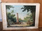 schoolplaat "Lijkverbranding op Bali", Ophalen of Verzenden, Geschiedenis
