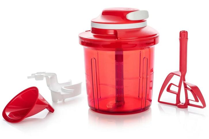 Tupperware SuperSonic Chopper Large / TurboMax, Huis en Inrichting, Keuken | Keukenbenodigdheden, Zo goed als nieuw, Ophalen of Verzenden
