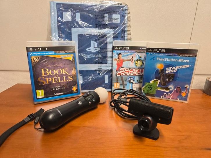 PS3 Move Set 4 + Games - Compleet!, Spelcomputers en Games, Games | Sony PlayStation 3, Zo goed als nieuw, Avontuur en Actie, 2 spelers
