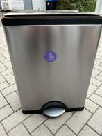 Nieuwe Simplehuman pedaalemmer  – RVS – NIEUW in doos!, Met pedaal, Simplehuman, Info@simplehuman.uk, Nieuw