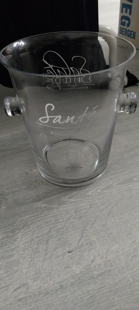 Riviera Maison Wijnkoeler Glas - Santé, Ophalen of Verzenden, Zo goed als nieuw