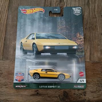 Hot Wheels Premium Britisch horse Power  Lotus Esprit S1 beschikbaar voor biedingen