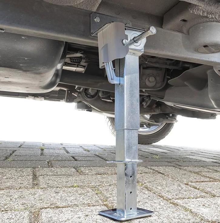 Uitdraaisteunen set Camper 330-530 mm 500 kg achterzijde, Caravans en Kamperen, Camper-accessoires, Nieuw, Ophalen of Verzenden